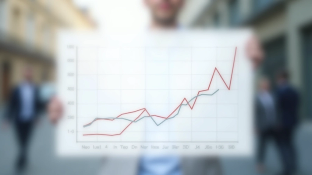 Graphique montrant l'évolution de l'inflation en France sur 5 ans avec des courbes de tendance