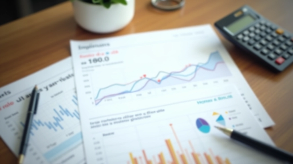 Tableau de bord avec des indicateurs économiques, montrant les taux d'intérêt et l'évolution de l'inflation