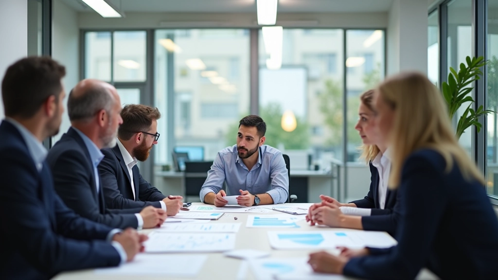 Équipe d'analystes collaborant sur des stratégies macroéconomiques